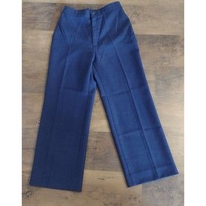 Vintage Levi’s Polyester Slacks Womens Size 26 Blue Straight